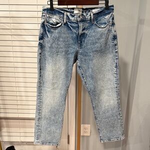 FRAME Le High Straight Lombard Jeans Size 30
